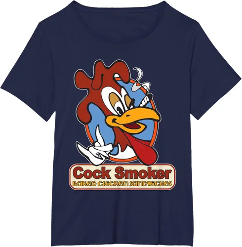 Vista 19 de Kevin Smith Jay & Silent Bob Reboot Cock Smoker Logo Dark Camiseta, Negro