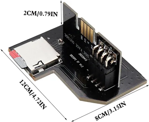 Vista 8 de WWDZ para NGC SD2SP2 Pro SD adaptador de tarjeta SDL Micro SDTF adaptador de lector de tarjetas NGC consolas de juegos para Nintendo Gamecube
