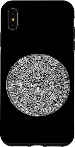 Vista 11 de Aztec Calendar Sun Stone Mexican Mayan Calendario Azteca Case for iPhone 17