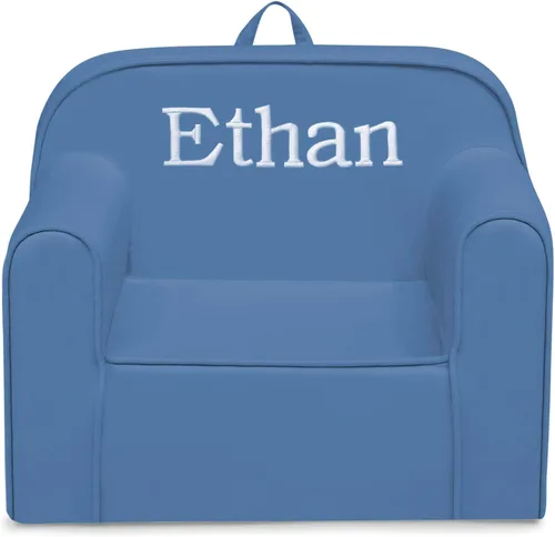 Vista 8 de Delta Children Silla Cozee para Niños para Edades de 18 Meses en Adelante, Gris Oscuro