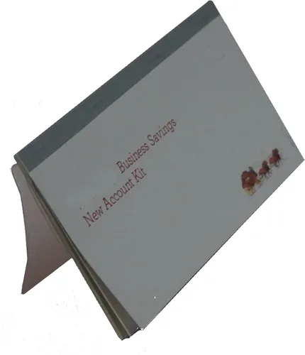 Vista 2 de Juego de 2 protectores de vinilo resistente para chequera, con inserciones de cartera, fabricadas en Estados Unidos