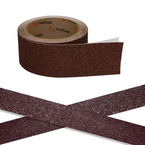 Vista 18 de FindTape AST-35 Cinta antideslizante antideslizante premium [negro, grano 60]: 2 pulgadas x 10 pies (negro)