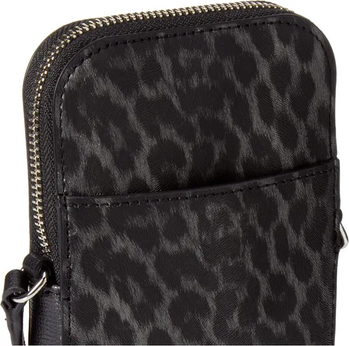 Vista 4 de Karl Lagerfeld Paris Crossbody, negrogris leopardo Maybelle, NegroGry Leopard Maybelle, talla única