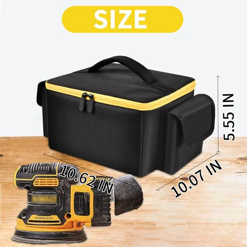 Vista 5 de Bolsa compatible con la lijadora orbital DEWALT 20V MAX para lijadora de banda DEWALT 20V MAX*, cubierta de almacenamiento de herramientas