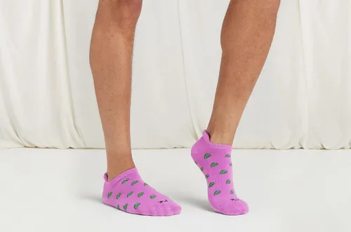 Vista 2 de MeUndies Calcetines tobilleros elásticos de algodón orgánico - Tela exclusiva de Tienda