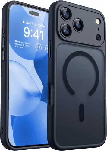 Vista 39 de CANSHN Funda magnética compatible con iPhone Air (6.5 pulgadas), mejorada [protección completa de la cámara] [compatible con Magsafe]