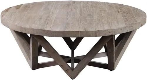 Vista 8 de Uttermost Kendry - Mesa de centro de 48 pulgadas