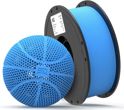 Vista 13 de BIQU PLA-HR filamento de impresora 3D flexible específicamente para imprimir balones de baloncesto sin aire, carrete de 1.75mm 1KG (2.2lbs)