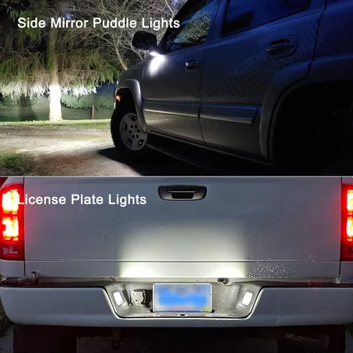 Vista 7 de Xpismii Kit de 20 luces LED blancas de 6000 K para interiores, repuesto para Chevy Chevrolet Tahoe/Suburban, GMC Yukon 2000 2001 2002 2003 2004 2005