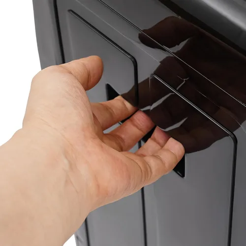 Vista 9 de Dispensador de agua de carga inferior de 500 W con 3 ajustes de temperatura, dispensador de agua caliente y fría, gabinete de almacenamiento, fuente