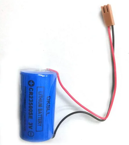 Vista 4 de Q7BAT CR23500SE para QNS Q Series PLC Baterías de litio de repuesto industrial con enchufe 3V 5000MAH (paquete de 4)