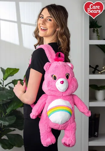Vista 2 de Fun Costumes Mochilas de felpa Care Bears, Oso animador