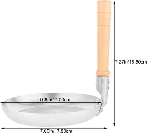 Vista 5 de Hemoton Oyakodon - Sartén multifunción con mango vertical para cocina japonesa, no limpiar para comidas familiares, restaurantes