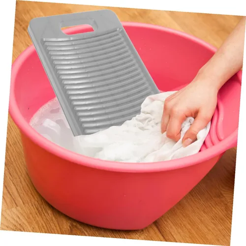 Vista 9 de Cabilock Ensaladera con tapa, tabla de lavado para colgar, tabla de lavado para camisas, pequeña para ropa, mini tablero de herramientas de viaje