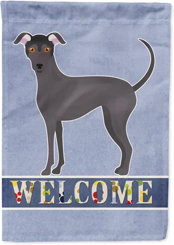 Vista 48 de Caroline's Treasures CK3645GF Bandera de bienvenida de bulldog inglés para jardín, bandera decorativa para patio exterior, obras de arte de patio