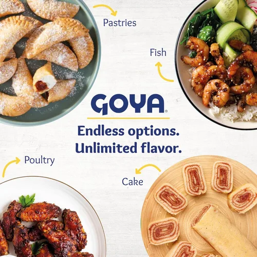 Vista 8 de Goya Pasta de guayaba/pasta de guayaba 16 onzas (1 libra, 16.01 oz) barras (paquete de 2) por Goya Tropical Fruit Spread for Pastries, Baking and