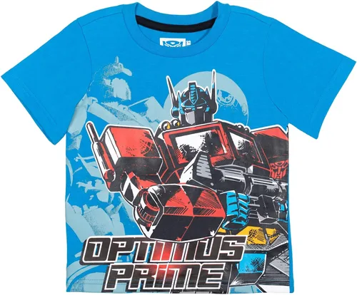 Vista 7 de Transformers Bumblebee Optimus Prime - Paquete de 3 camisetas para niños pequeños y grandes