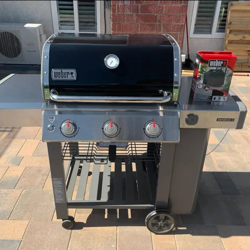 Vista 8 de 7581/60540 Termómetro de parrilla para parrillas Weber Spirit II 200 y 300, piezas de repuesto, medidor de temperatura preciso para parrillas Weber