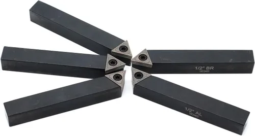 Vista 7 de OSCARBIDE Soporte para herramientas de torneado de carburo indexable de 1/2 1/2 mini