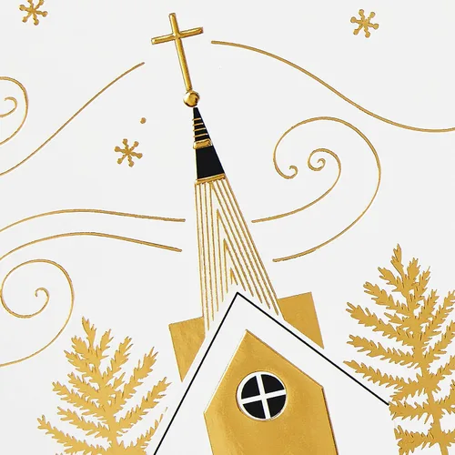 Vista 6 de Image Arts Surtido de tarjetas de Navidad religiosas en caja, paz en la tierra (4 diseños, 24 tarjetas con sobres)