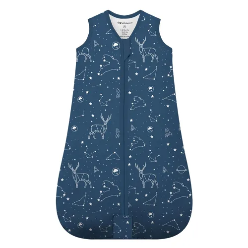 Vista 19 de Mosebears Saco de Dormir para Bebé, Manta Vestible de Invierno con Cremallera de 2 Vías, 2.5 TOG Saco de Dormir de Algodón Unisex