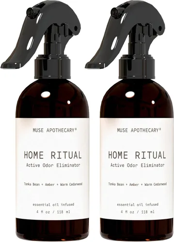 Vista 16 de Muse Apothecary Home Ritual - Spray eliminador de olores activo, desodorante en aerosol para muebles y eliminador de olores de baño para el hogar