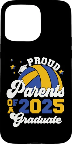 Vista 28 de iPhone 16 Parents of a 2025 Graduate Senior Graduation Volleyball Case