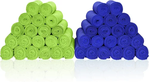 Vista 12 de Paquete de 40 toallas de enfriamiento de 40 x 12 pulgadas, toallas frescas a granel de 5.64 oz/m², suaves, transpirables, superabsorbentes, toalla
