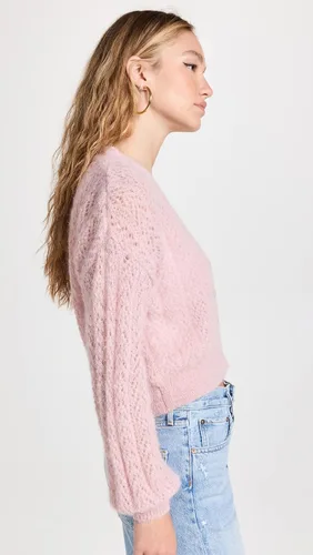 Vista 4 de Free People Cárdigan de alpaca Ameila para mujer