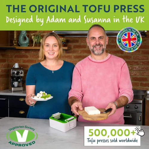 Vista 8 de Tofuture Prensa de tofu de Tofuture - La prensa original y mejor para tofu. Elimina fácil y rápidamente el agua del tofu para mejorar el sabor y dar