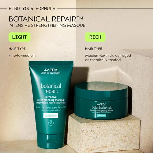 Vista 9 de Aveda Botanical Repair Intensive Strengthening Masque Rich Bond-Building Mask for Stronger Hair Deep Conditioner Detangles, Softens Medium to