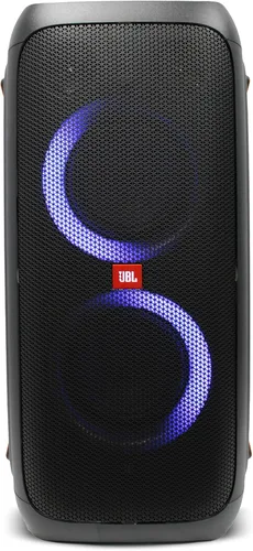 Vista 2 de JBL PartyBox 310 - Altavoz Bluetooth portátil con luces (JBLPARTYBOX310AM) + 2 cables auxiliares + paño de microfibra (paquete de 2)