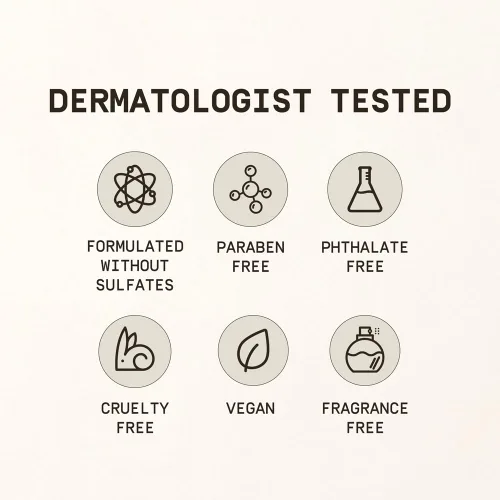 Vista 7 de PAPATUI by Dwayne Johnson Exfoliante facial para hombre, limpiador facial sin perfume, suaviza la textura de la piel, líneas finas y arrugas