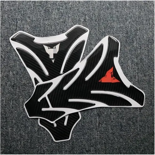 Vista 2 de Motorcycle Tank Pads for Y&AMAHA MT03 MT07 MT09 FZ07 MT-07 MT10 MT25 Fuel Tank Carbon Fiber Sticker Cover Pad Motorcycle Decorative Decal Sticker