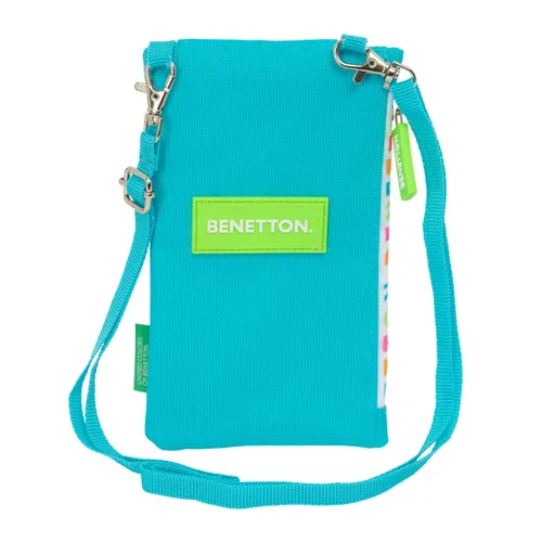 Vista 3 de Monedero Portamovil Benetton Summer Azul