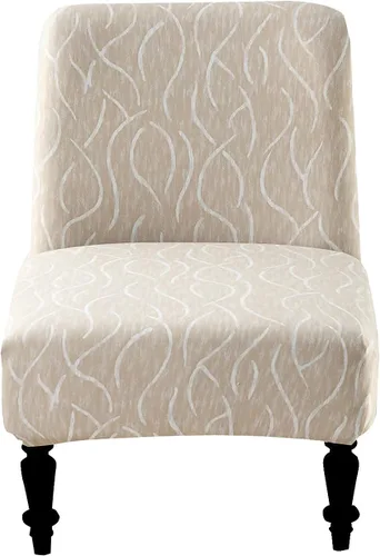 Vista 24 de Funda para Silla Sin Brazos Eco-Ancheng Desmontable Fundas para Sillas Decorativas Sin Brazos Lavables Funda para Silla Deslizante Sin Brazos Funda