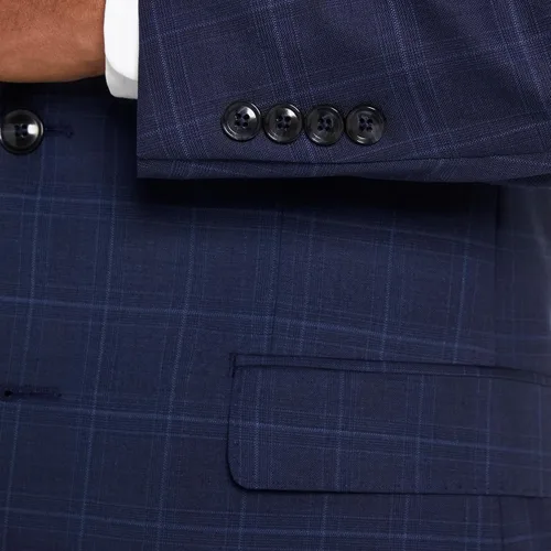 Vista 3 de Calvin Klein Traje formal elegante y cómodo de lana de alto rendimiento para hombre