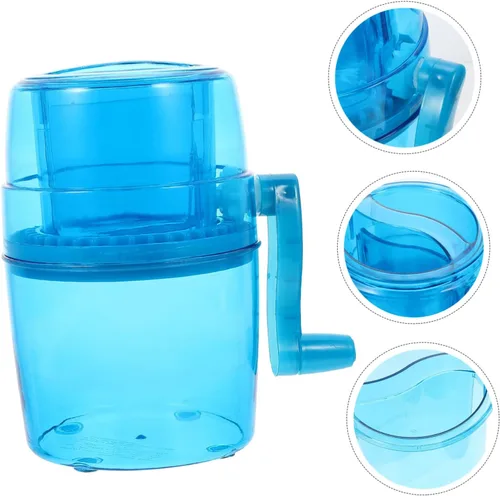 Vista 5 de DOITOOL Trituradora de hielo de mano Pequeña máquina de helado instantáneo Máquina de hielo Máquina de hielo Crashers Máquina de hielo Máquina