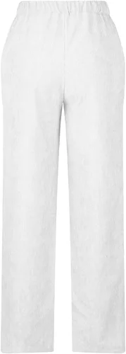 Vista 6 de DOLKFU Women's High Waisted Button Up Loose Pants Straight Wide Leg Trousers Casual Fashion Pants with Pockets