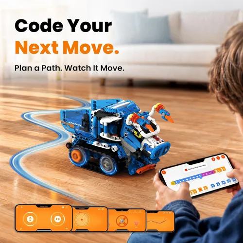 Vista 13 de Sillbird Kit de robot de construcción con control remoto, regalos STEM