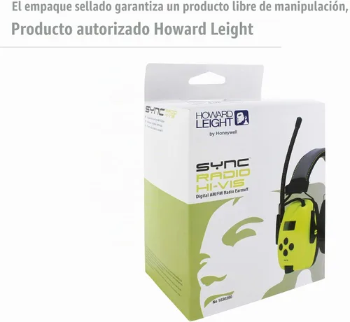 Vista 9 de Orejeras de estéreo Howard Leight con protección auditiva sincronizada (1030110)
