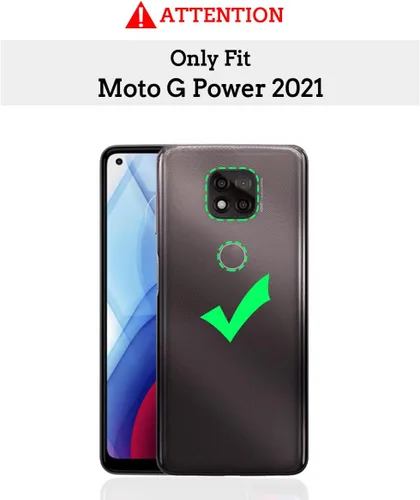 Vista 2 de Funda de teléfono personalizada para Moto G Power 2021, [NO para Moto G Power] [NO para Moto G Power 2022], funda para teléfono con fotos, funda