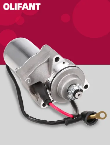 Vista 5 de Motor de arranque para Honda TRX90X TRX90EX TRX90 2006-2025 Fourtrax Sportrax 90 31210-HP2-671 OlIFANT