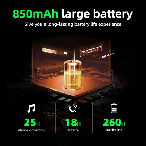 Vista 8 de EJEAS V6 Pro - Auriculares con sistema de comunicación Bluetooth con 3,937.0 ft impermeable/reducción de ruido/llamadas manos libres/música