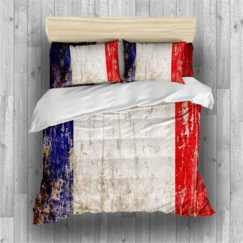 Vista 17 de REALIN Juego de funda de edredón con diseño de Hawthorn 3D, ropa de cama con diseño de bosque japonés, montaña, río, 2/3/4 piezas