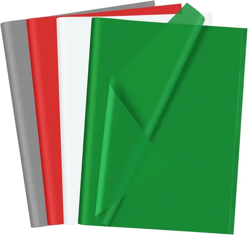 Vista 9 de CHRORINE 60 hojas de papel de seda de San Valentín, 6 diseños, papel de regalo para el día de San Valentín, decoración de manualidades de fiesta