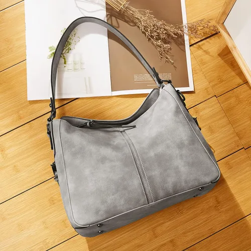 Vista 8 de CLUCI Bolsos de mano para mujer de cuero vegano, bolso bandolera grande de moda, bolso al hombro, el mejor regalo para ella