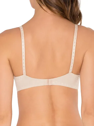 Vista 2 de Fruit of the Loom Sujetador sin varillas ligeramente acolchado para mujer, Arena