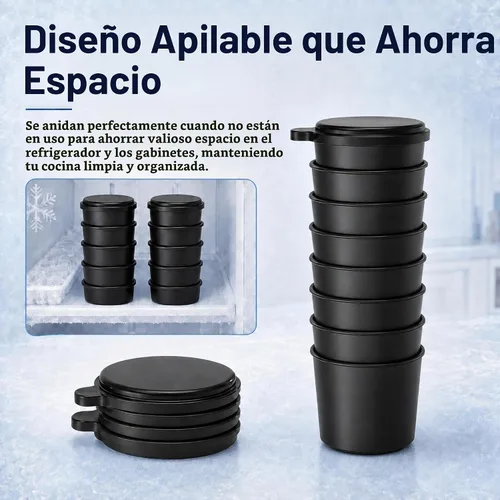 Vista 5 de 8 piezas de moldes de hielo accesorios para accesorios de hielo afeitado