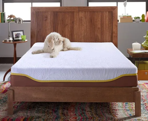 Vista 2 de Live & Sleep Elite - Colchón de espuma viscoelástica de gel individual XL en una caja, colchón firme de 12 pulgadas, cama fresca en una caja